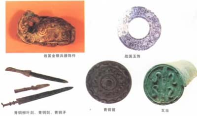 沅陵虎溪山一号汉墓挖掘出土部分文物